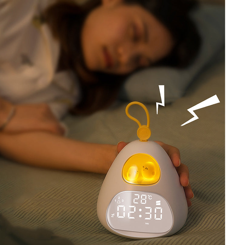 Bird's Nest Time Clock Alarm Clock Night Light APP Alarm Clock Sleep Clock Children's Learning Clock